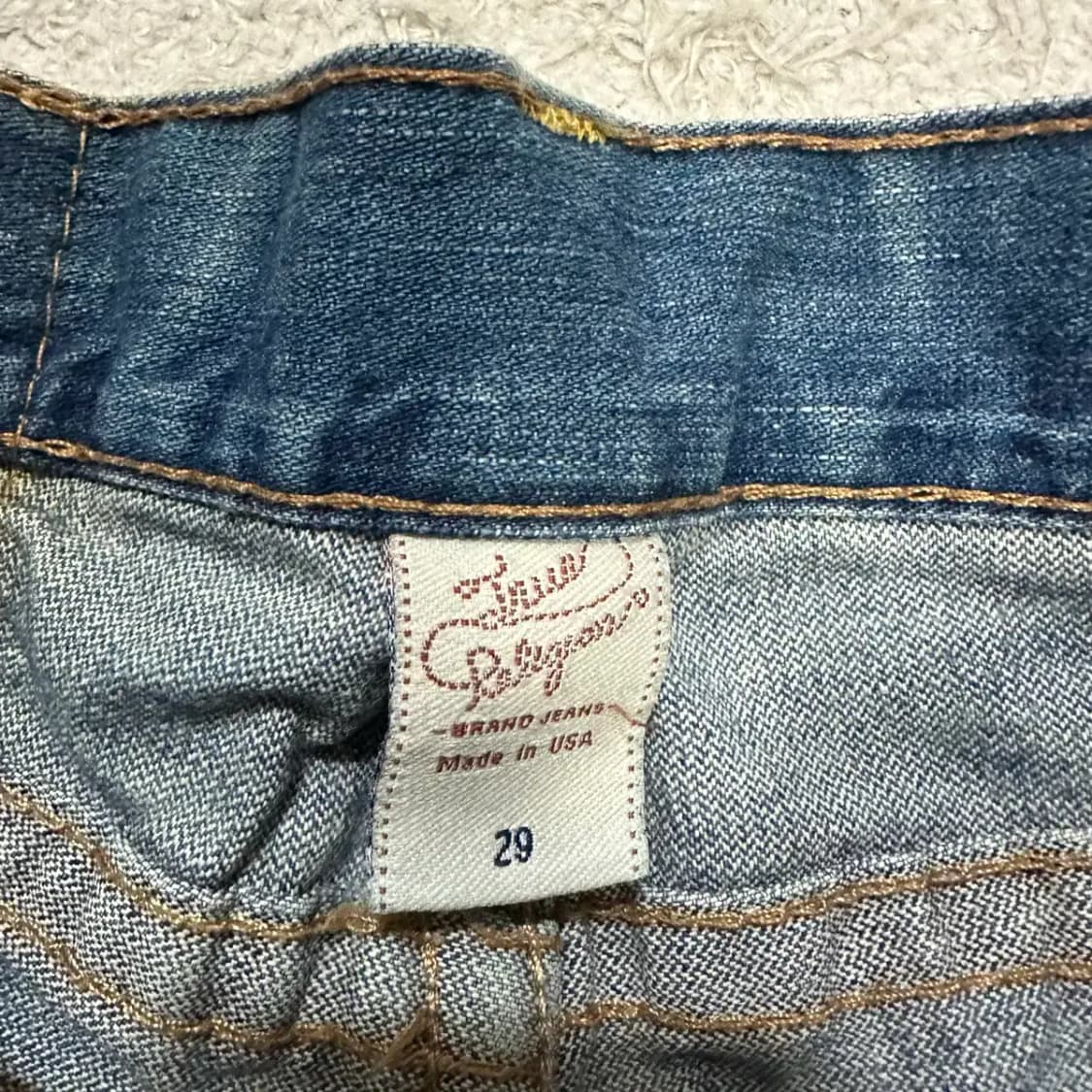 트루릴리젼 청바지 데님 팬츠 29인치 상품이미지4