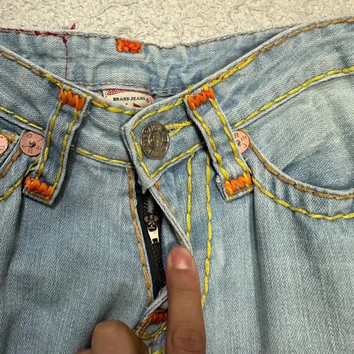 트루릴리젼 청바지 데님 팬츠 27인치 상품이미지2