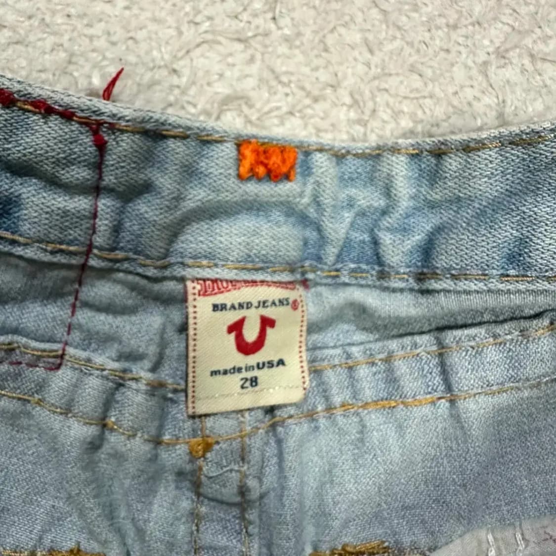 트루릴리젼 청바지 데님 팬츠 27인치 상품이미지3