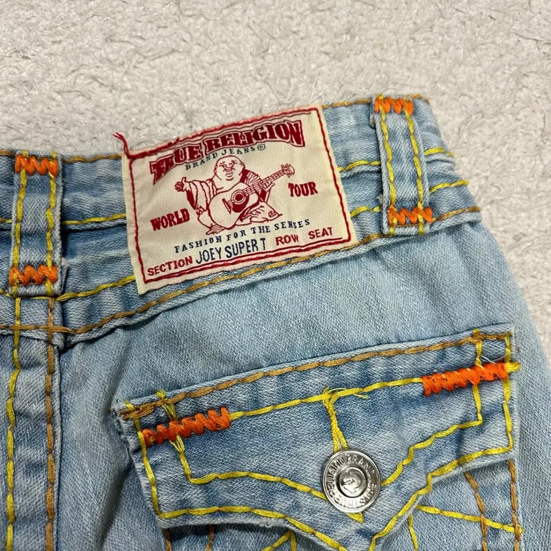 트루릴리젼 청바지 데님 팬츠 27인치 상품이미지7