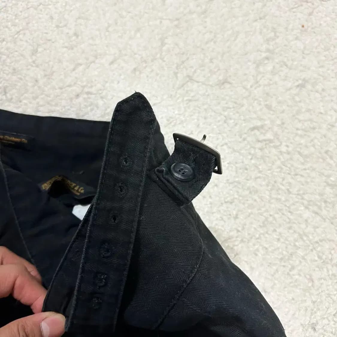 유니폼브릿지 바지 블랙 m 30 상품이미지3