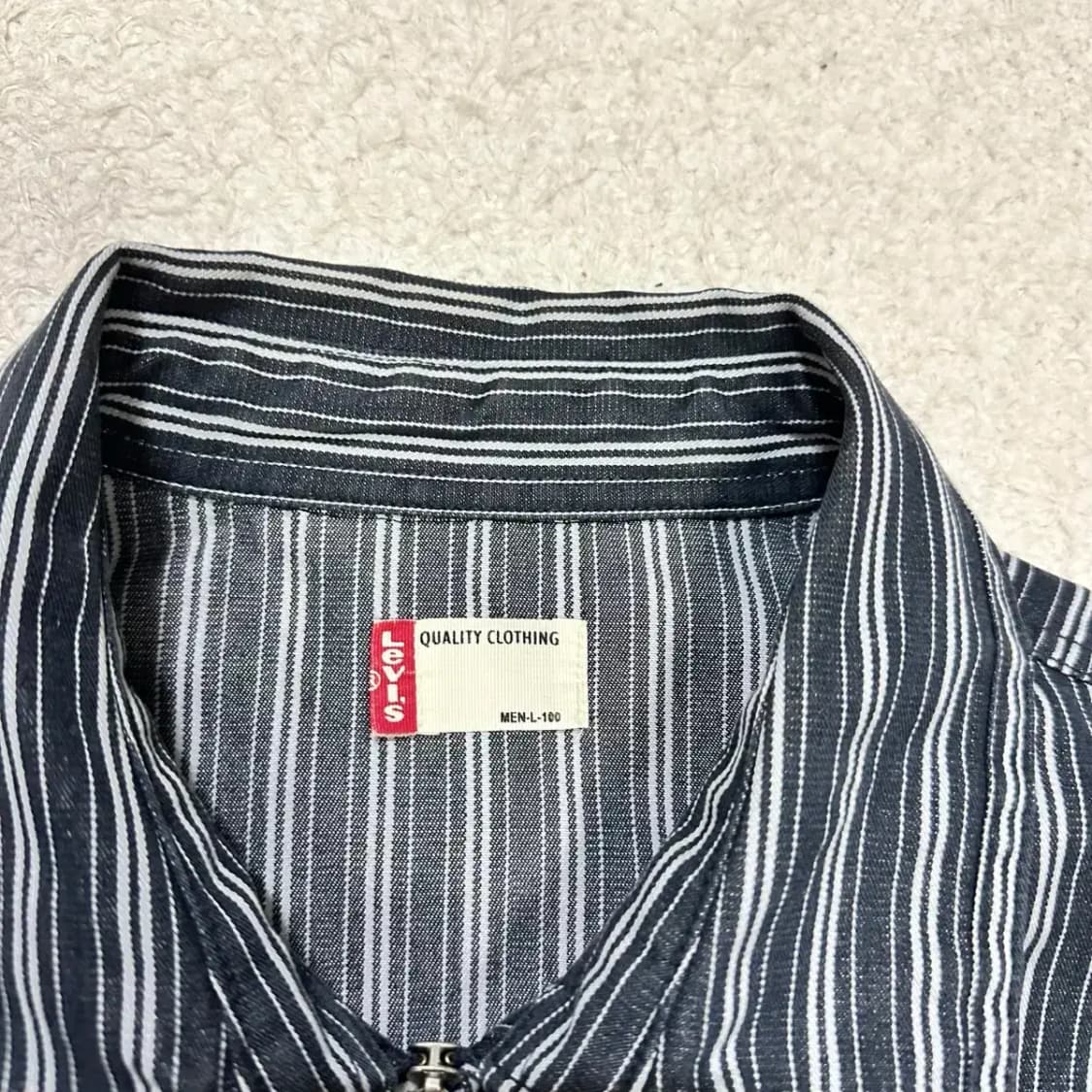 리바이스 셔츠 집업 L 100 상품이미지3