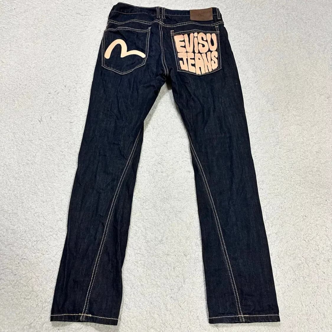 에비수 청바지 데님 팬츠 32인치 상품이미지5