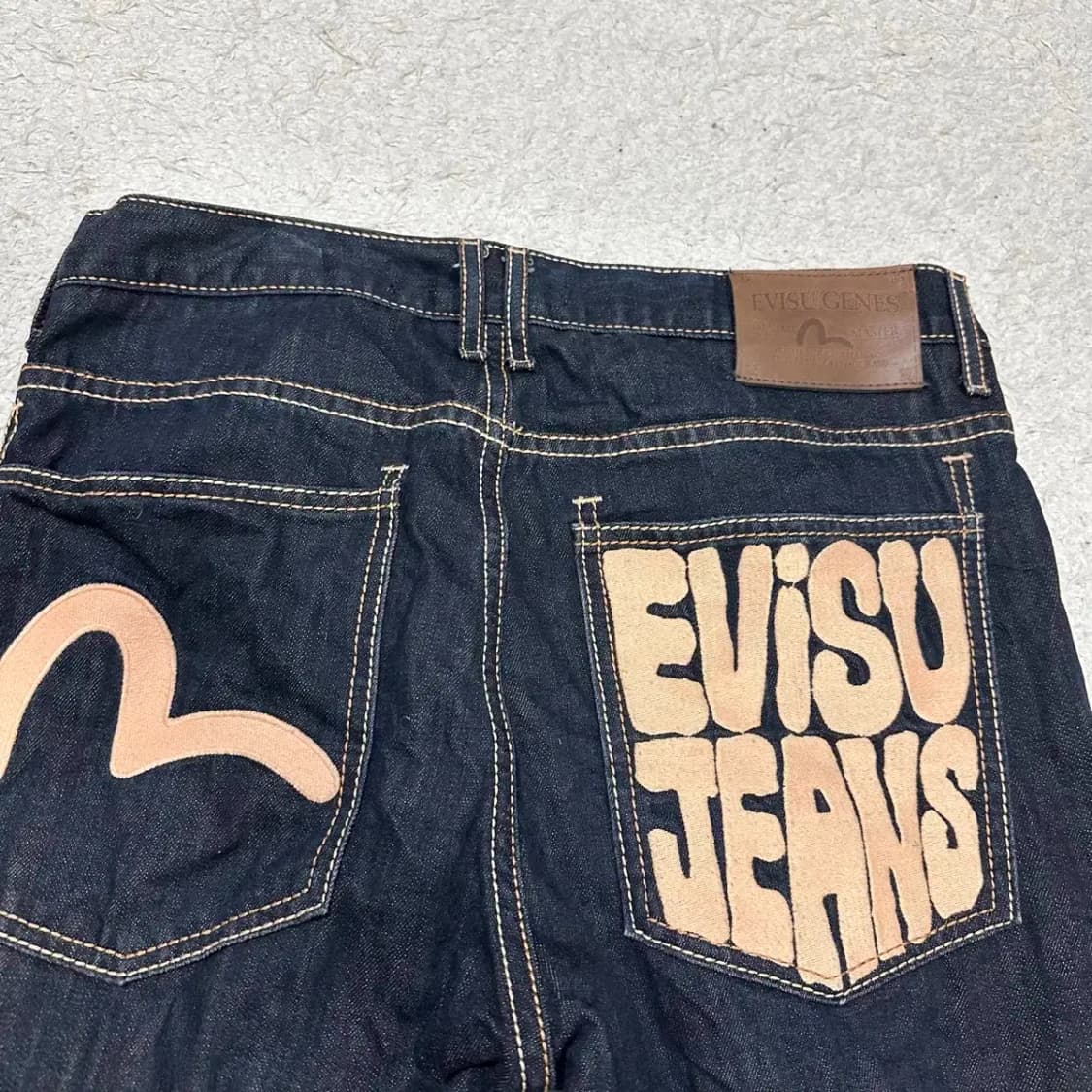 에비수 청바지 데님 팬츠 32인치 상품이미지6