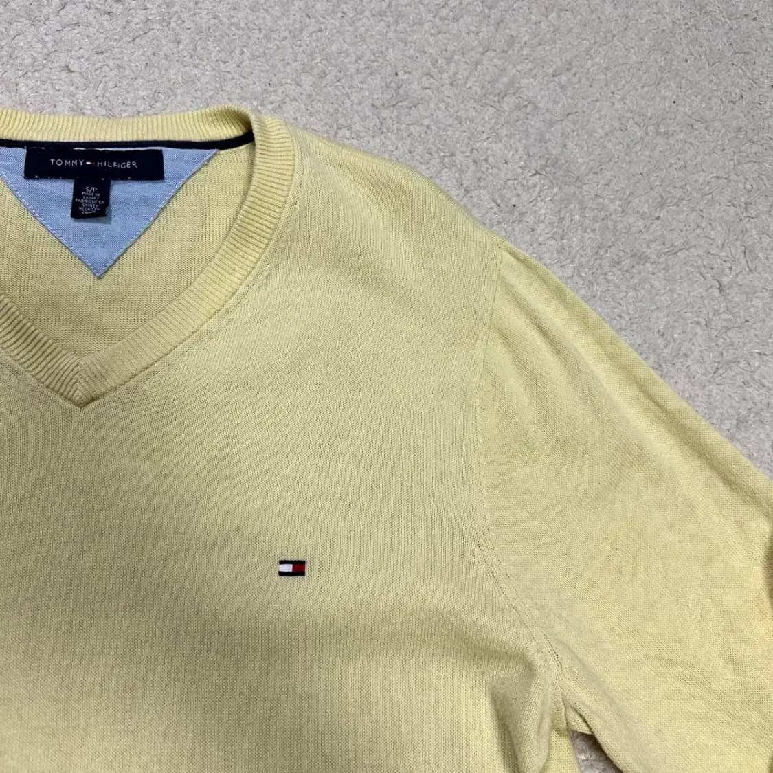 타미힐피거 니트 브이넥 s 상품이미지2