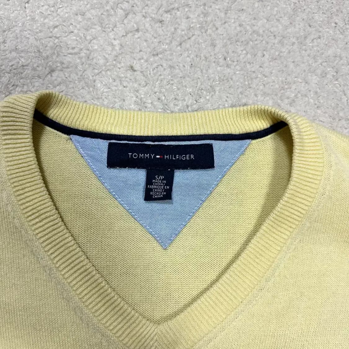 타미힐피거 니트 브이넥 s 상품이미지3
