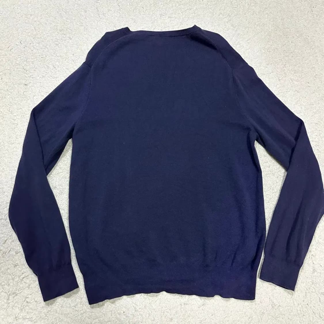 폴로 니트 피마코튼 브이넥 L 상품이미지5