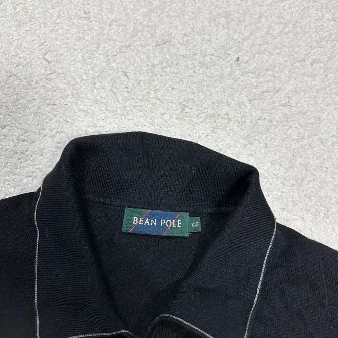 빈폴 가디건 카라넥 블랙 105 상품이미지3
