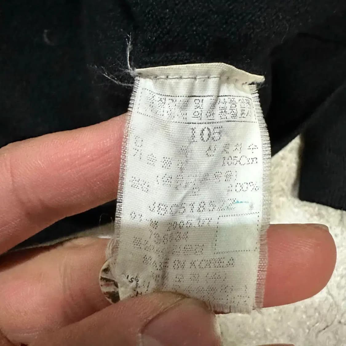 빈폴 가디건 카라넥 블랙 105 상품이미지5