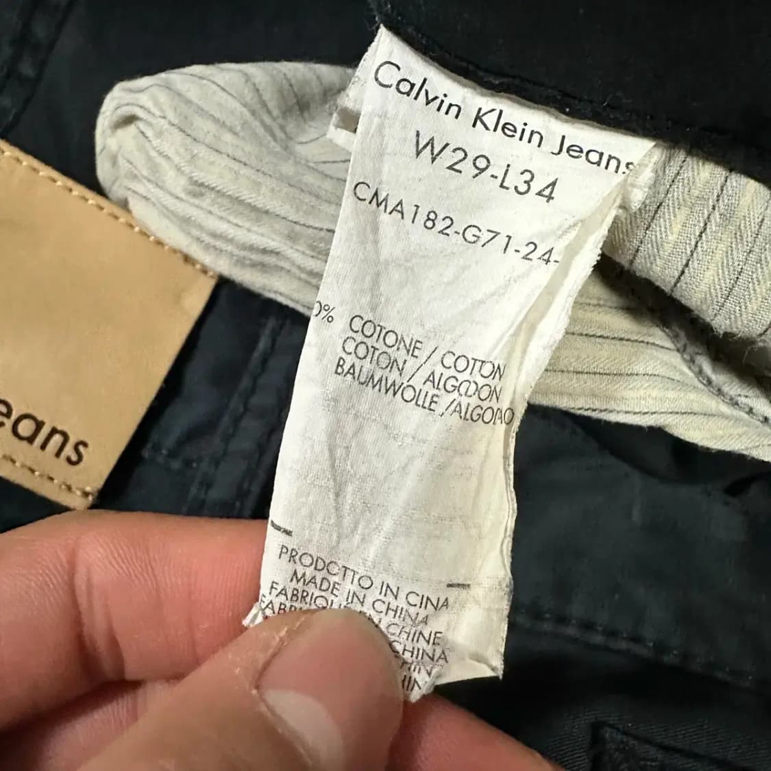 캘빈클라인 면바지 31인치 상품이미지5
