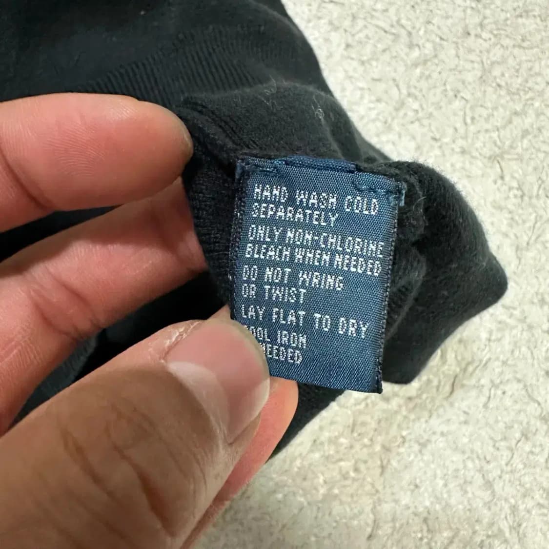 폴로 니트 조끼 베스트 s 상품이미지4