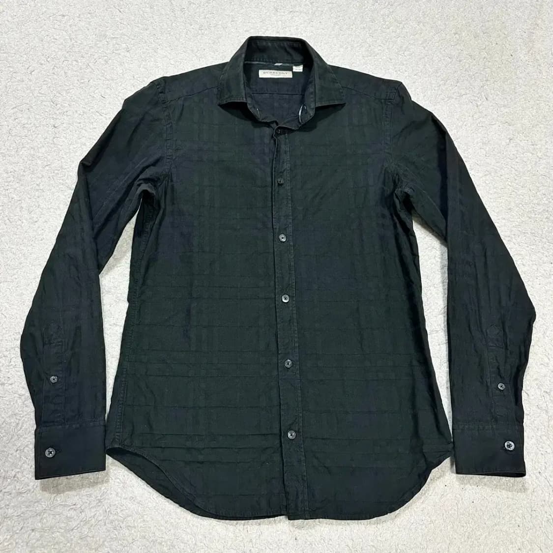 버버리 셔츠 블랙 상품이미지1