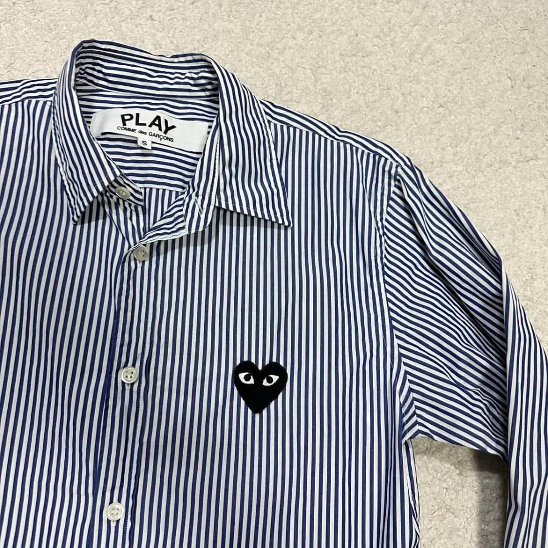 꼼데가르송 셔츠 스트라이프 s 상품이미지2