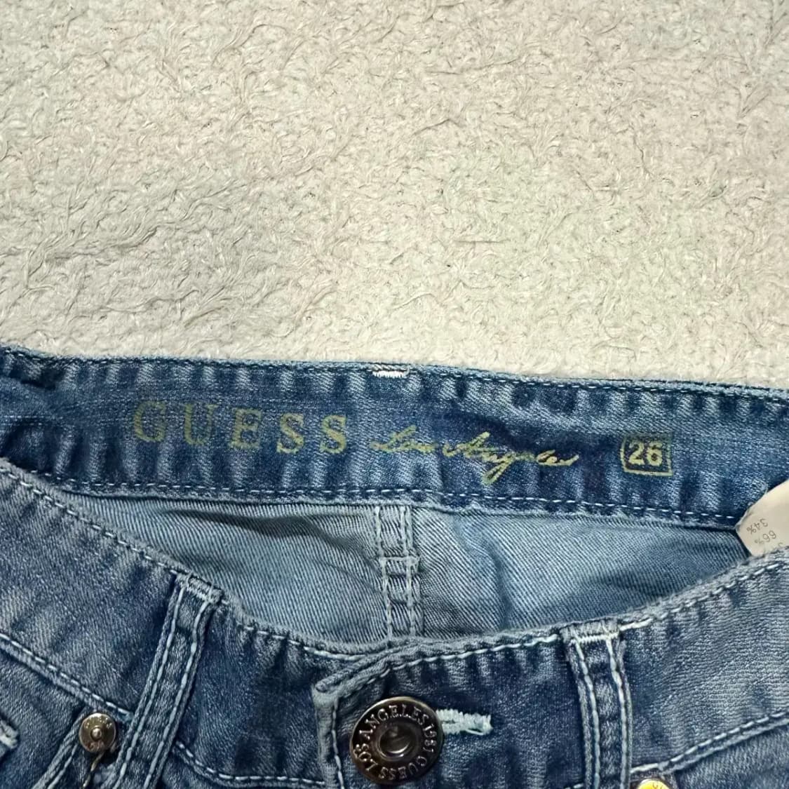게스 청바지 데님 팬츠 여성 26인치 상품이미지4