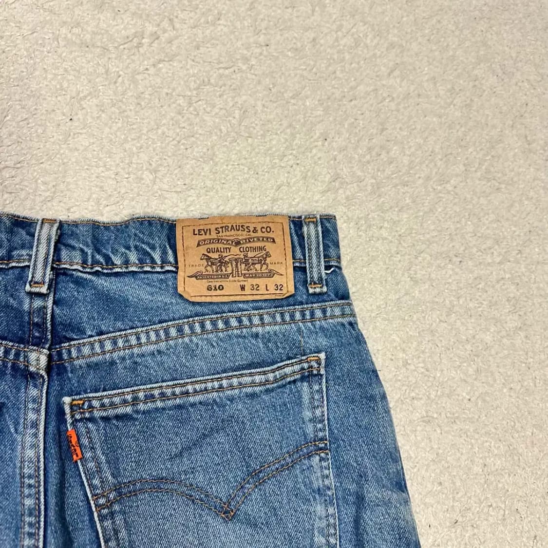 리바이스 610 청바지 데님 팬츠 30인치 상품이미지6