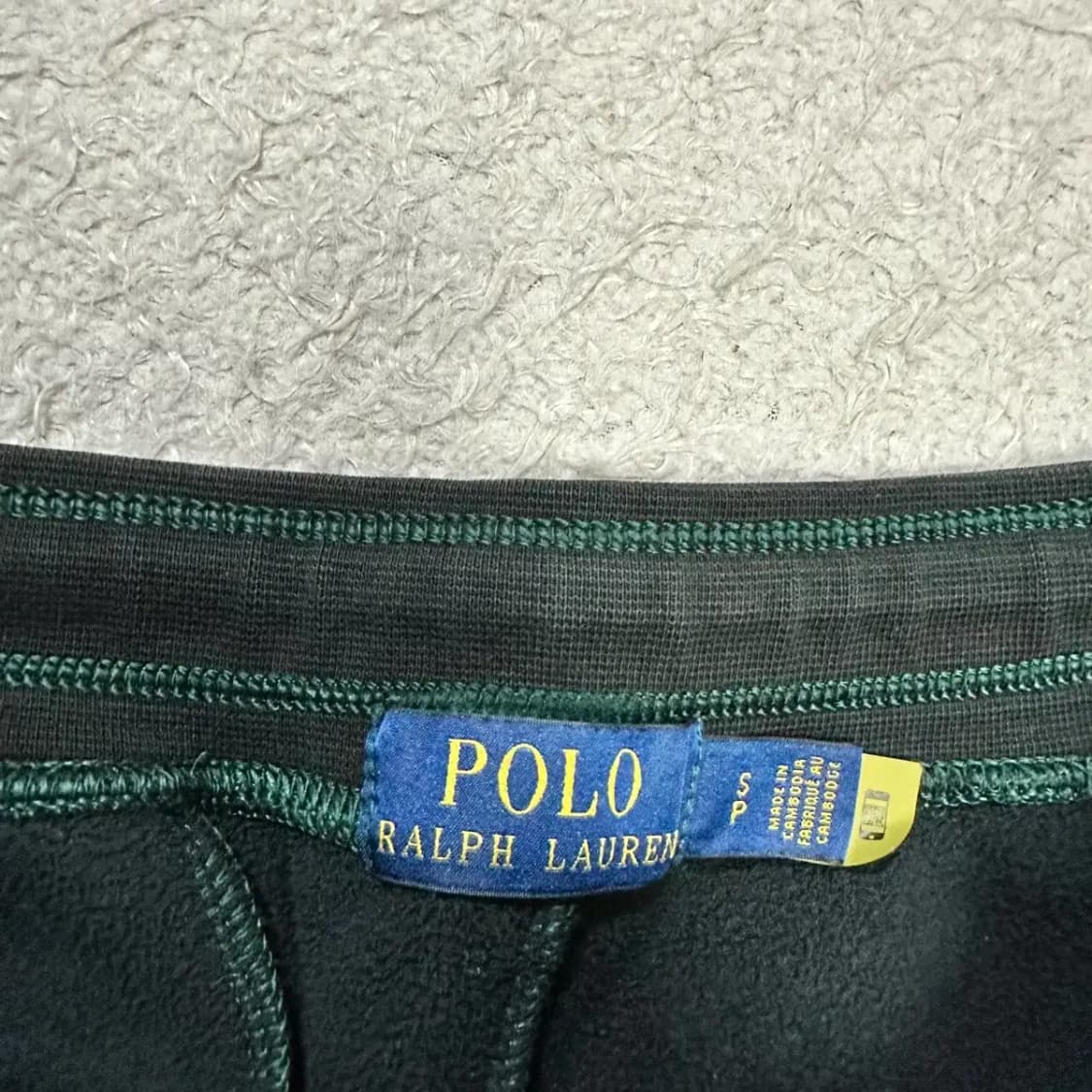 폴로 바지 트레이닝 팬츠 기모 s 상품이미지3