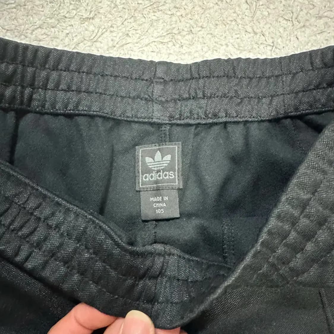 아디다스 유로파 트레이닝 팬츠 올블랙 105 상품이미지3