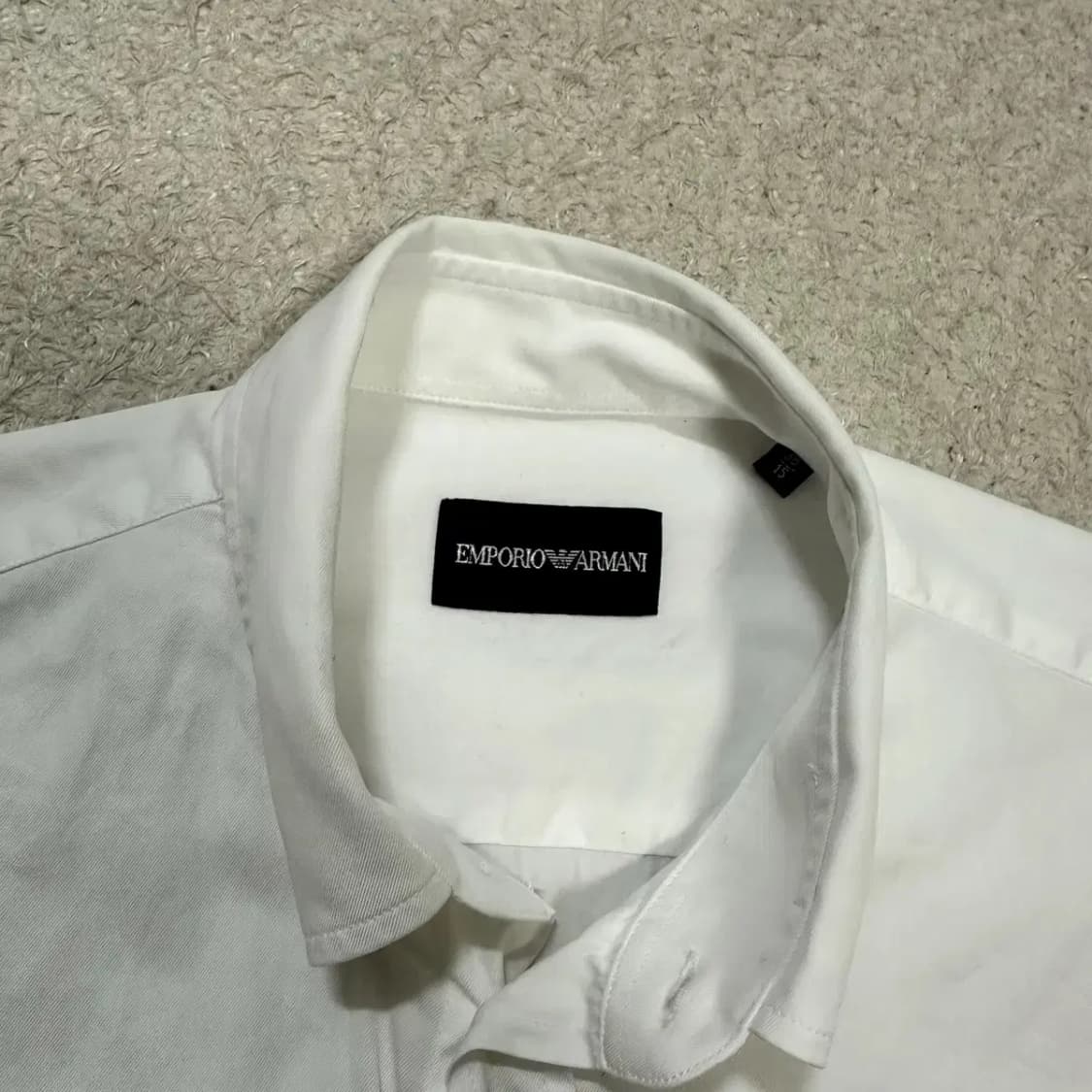 엠포리오 아르마니 셔츠 화이트 상품이미지3