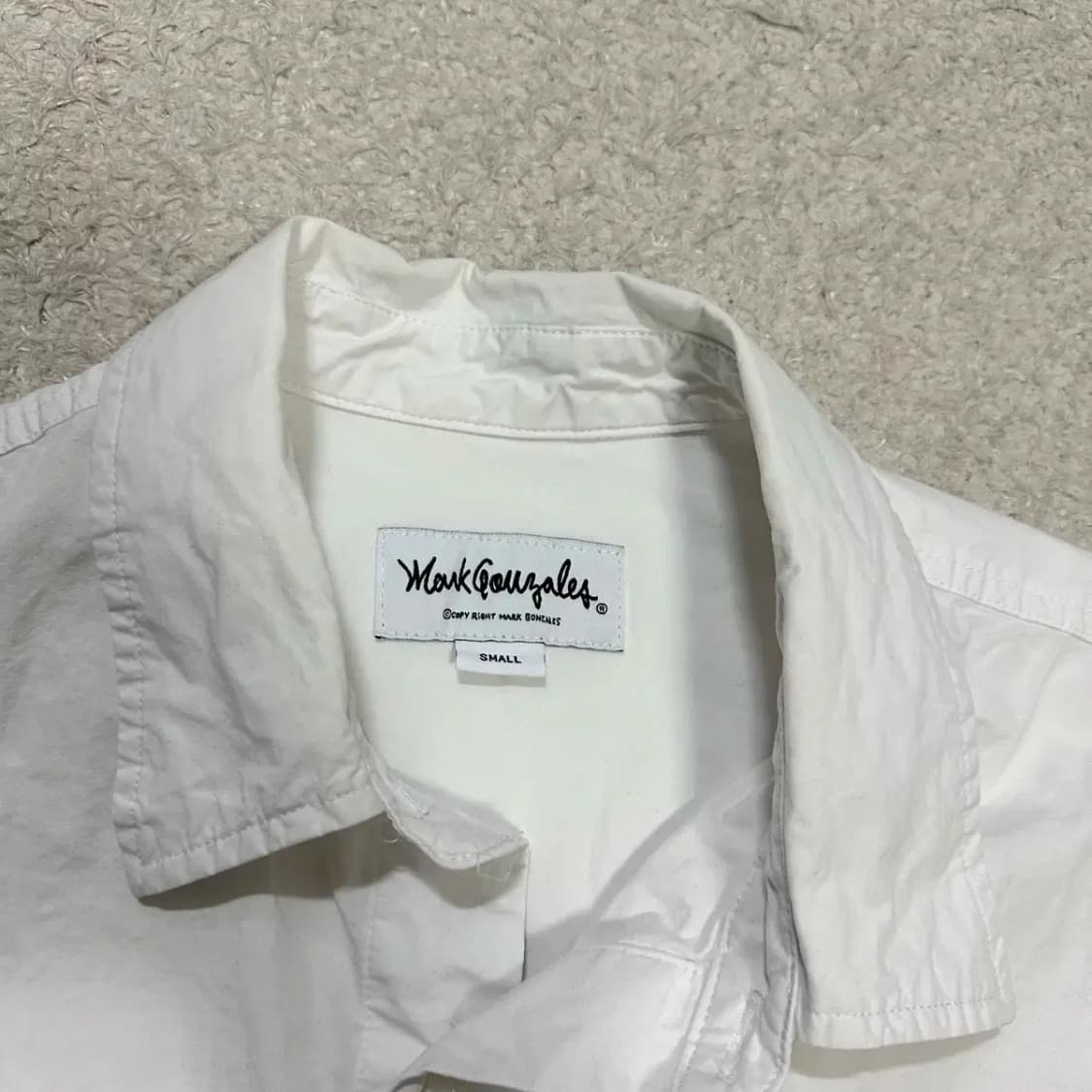 마크곤잘레스 셔츠 오버핏 s 상품이미지3