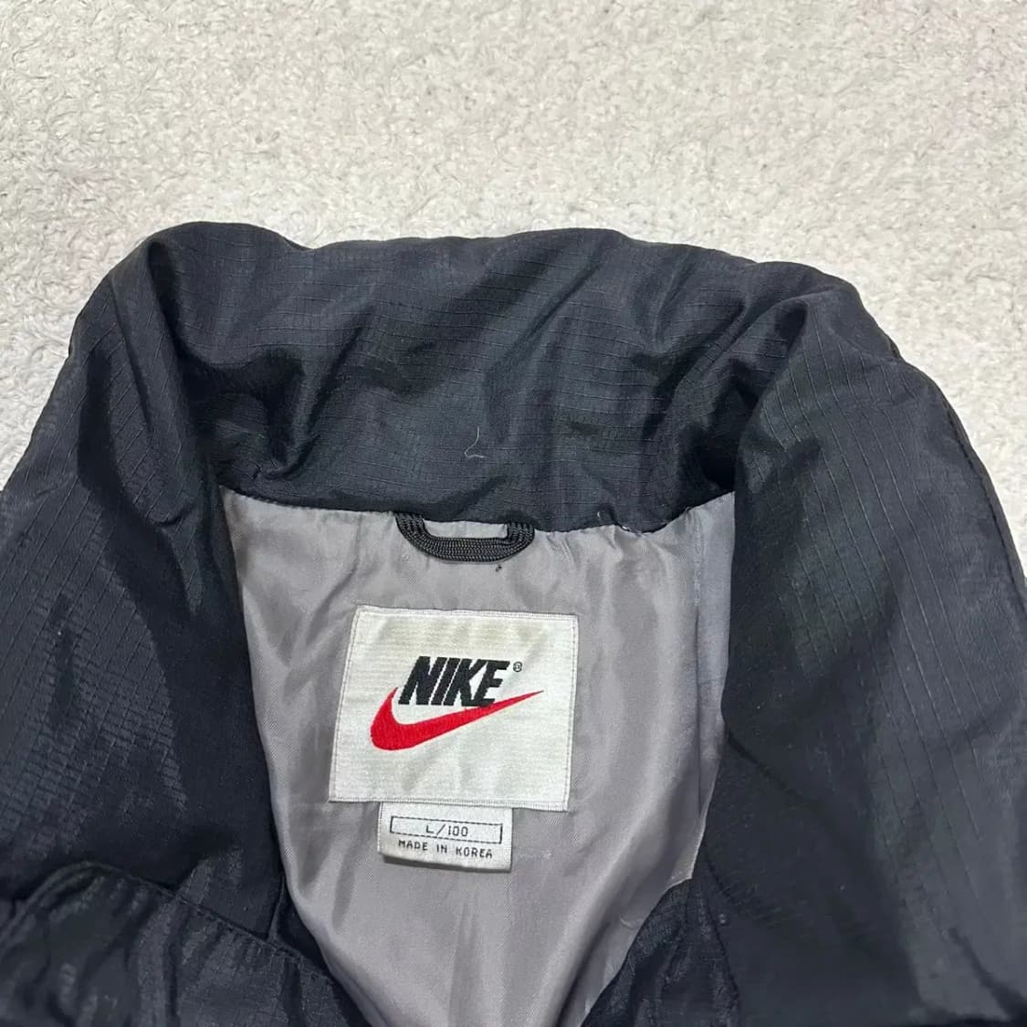 나이키 패딩 스우시 블랙 L 100 상품이미지2