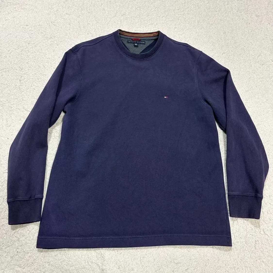 타미힐피거 니트 네이비 오버핏 s 상품이미지1