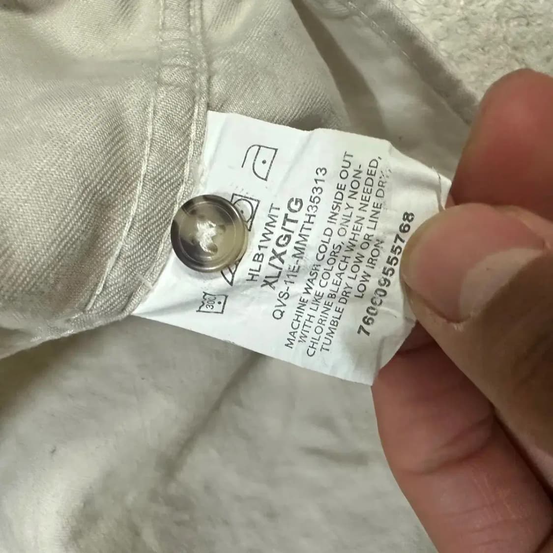 랭글러 셔츠 오버핏 xl 상품이미지4