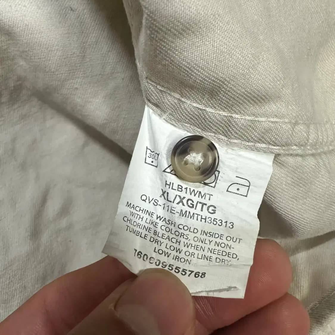 랭글러 셔츠 오버핏 xl 상품이미지5