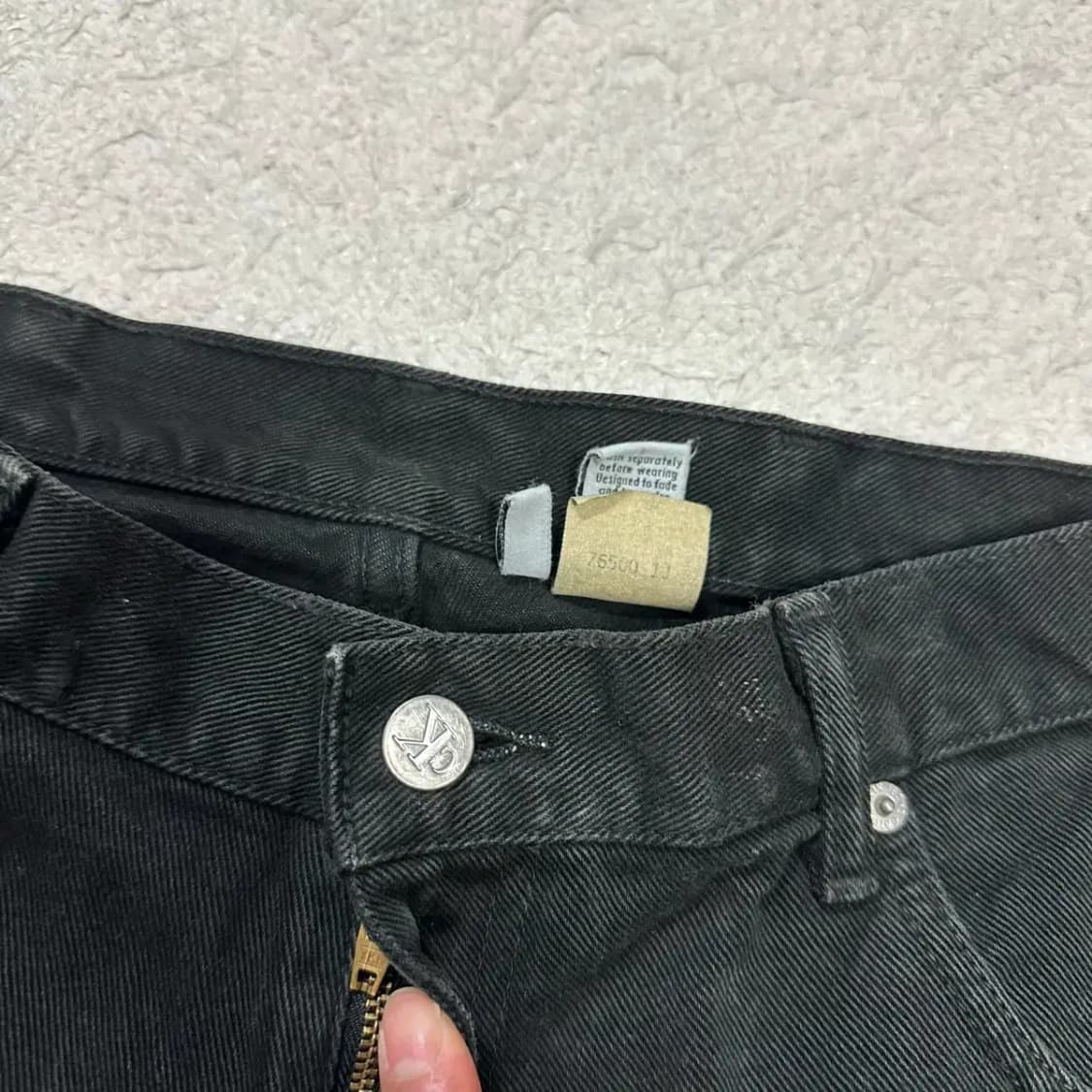 캘빈클라인 블랙진 데님 팬츠 34인치 상품이미지2