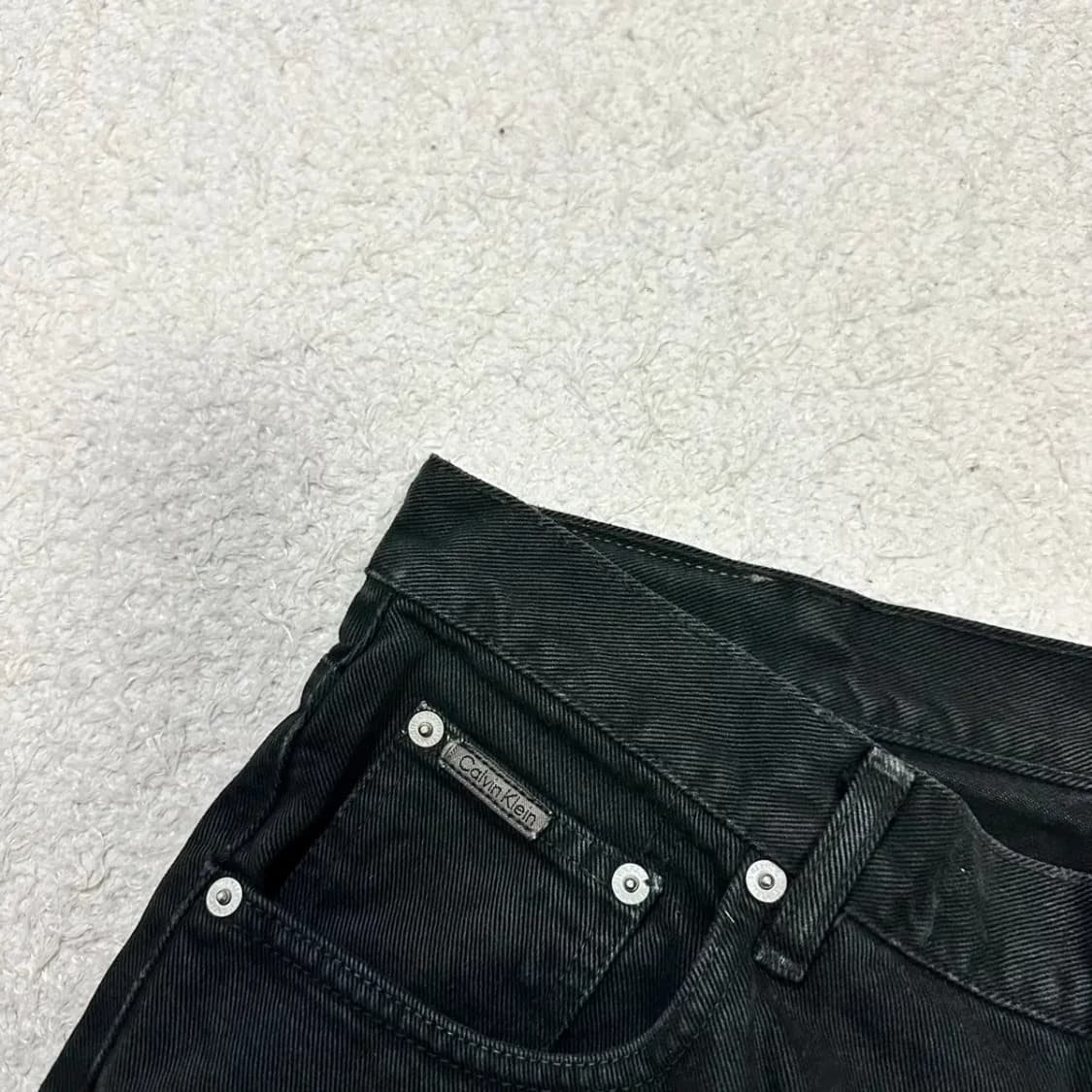 캘빈클라인 블랙진 데님 팬츠 34인치 상품이미지3