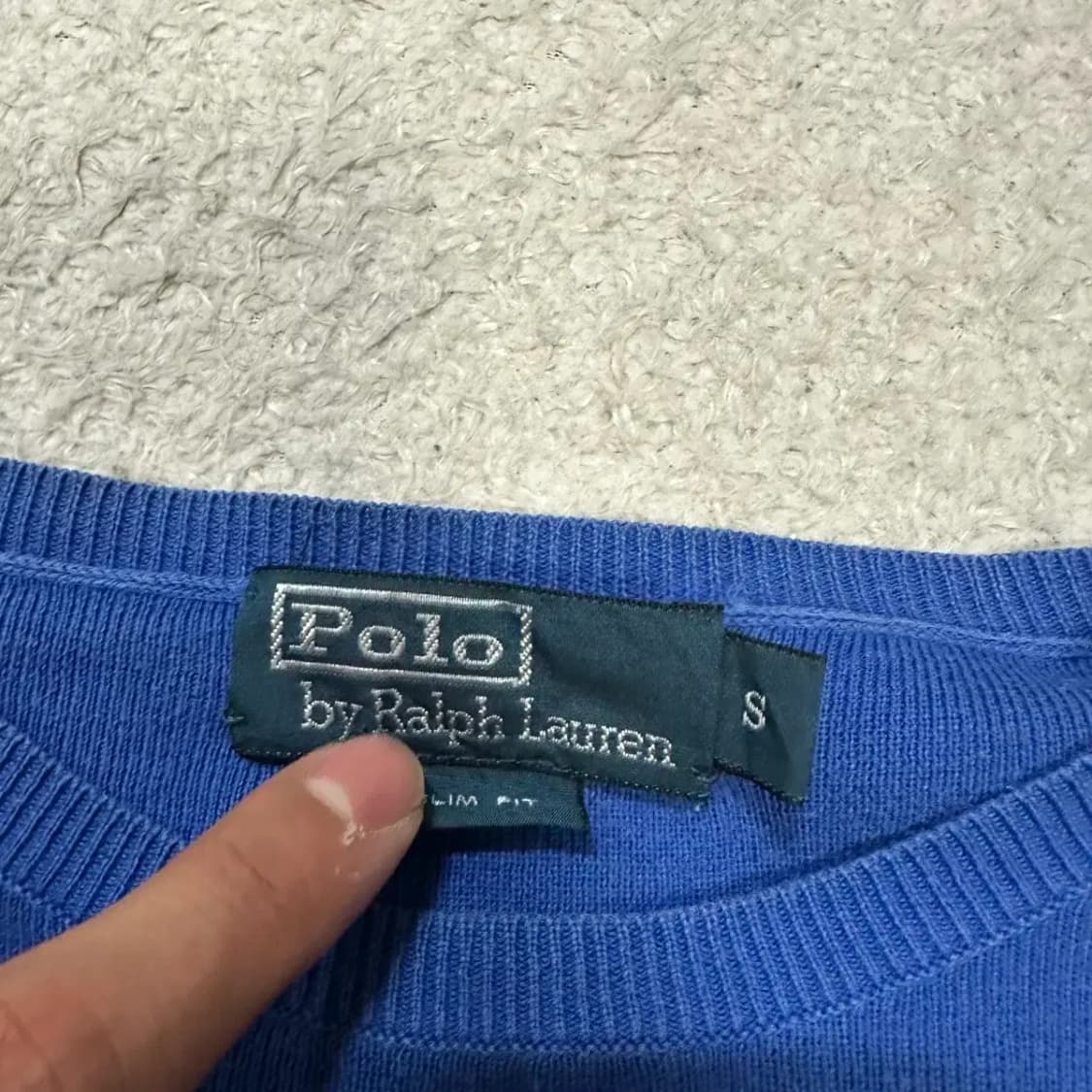 폴로 니트 라운드 s 상품이미지3