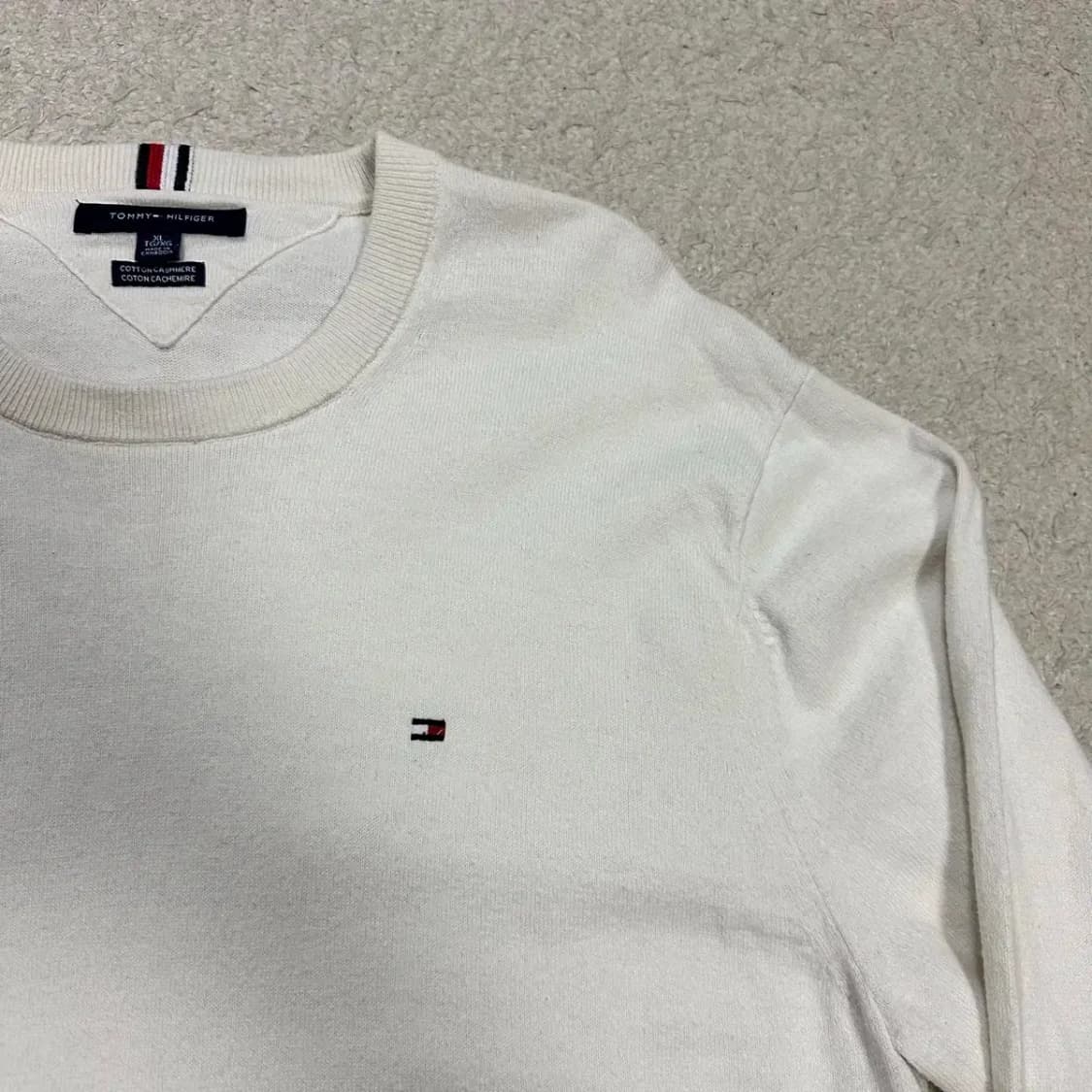 타미힐피거 니트 라운드 XL 상품이미지2