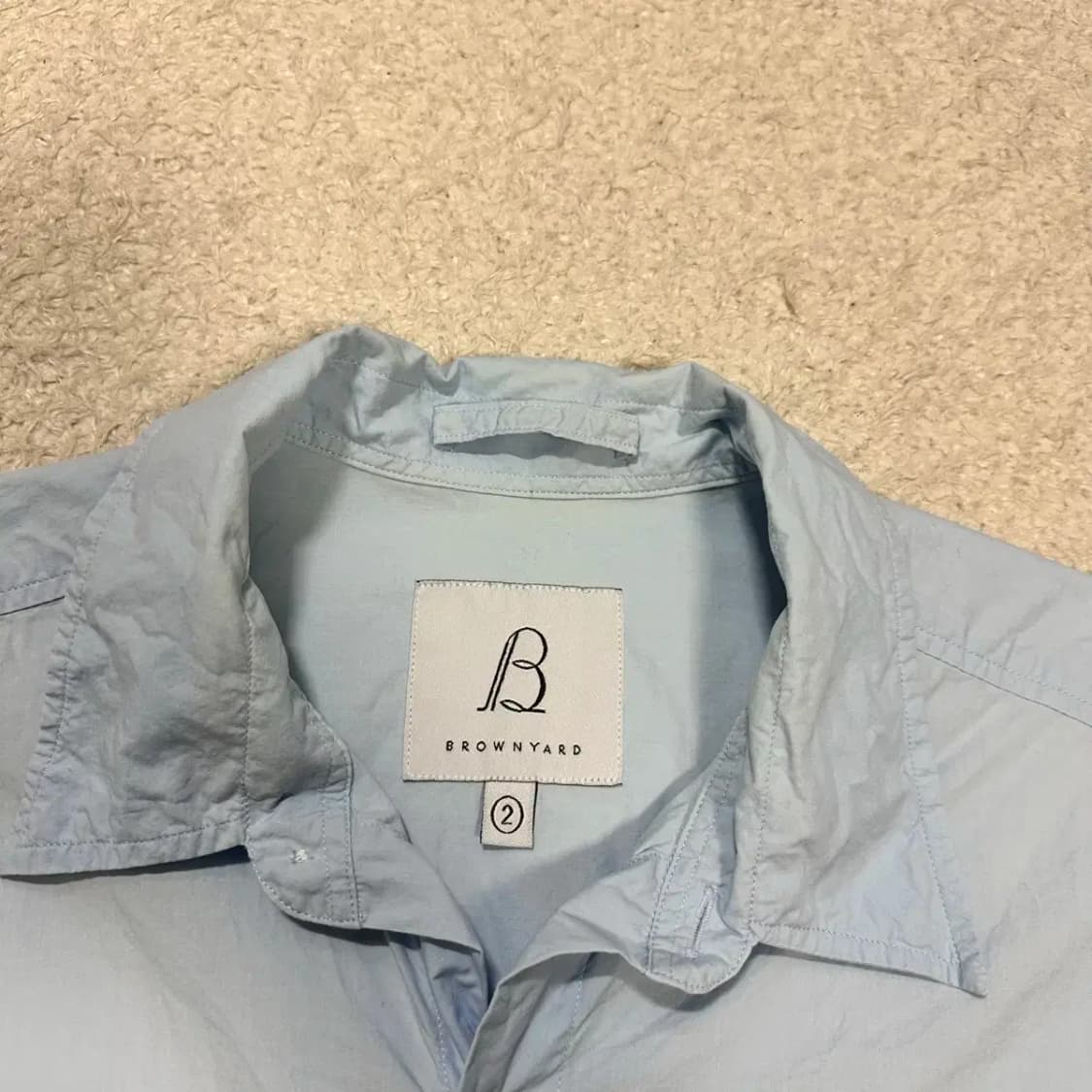 브라운야드 셔츠 오버핏 2 상품이미지2