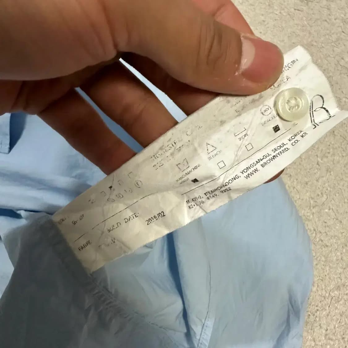 브라운야드 셔츠 오버핏 2 상품이미지3