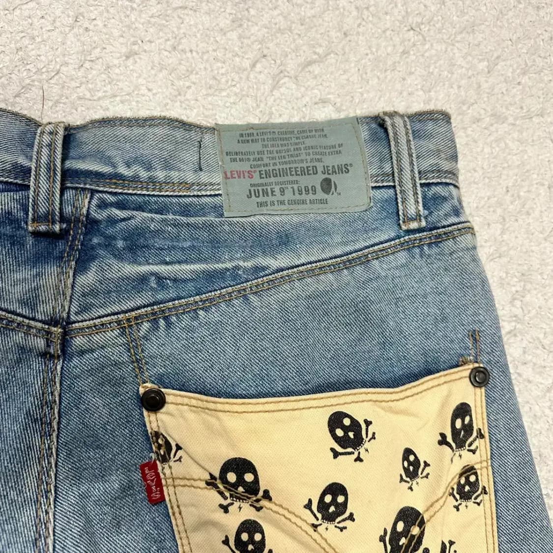 리바이스 엔지니어드진 청바지 데님 팬츠 29인치 상품이미지7