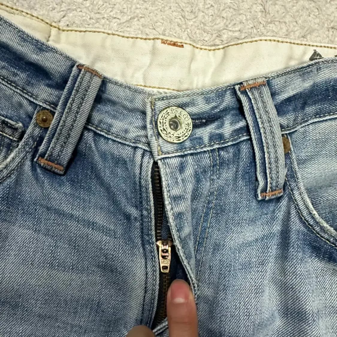 리바이스 605 청바지 데님 팬츠 31인치 상품이미지3