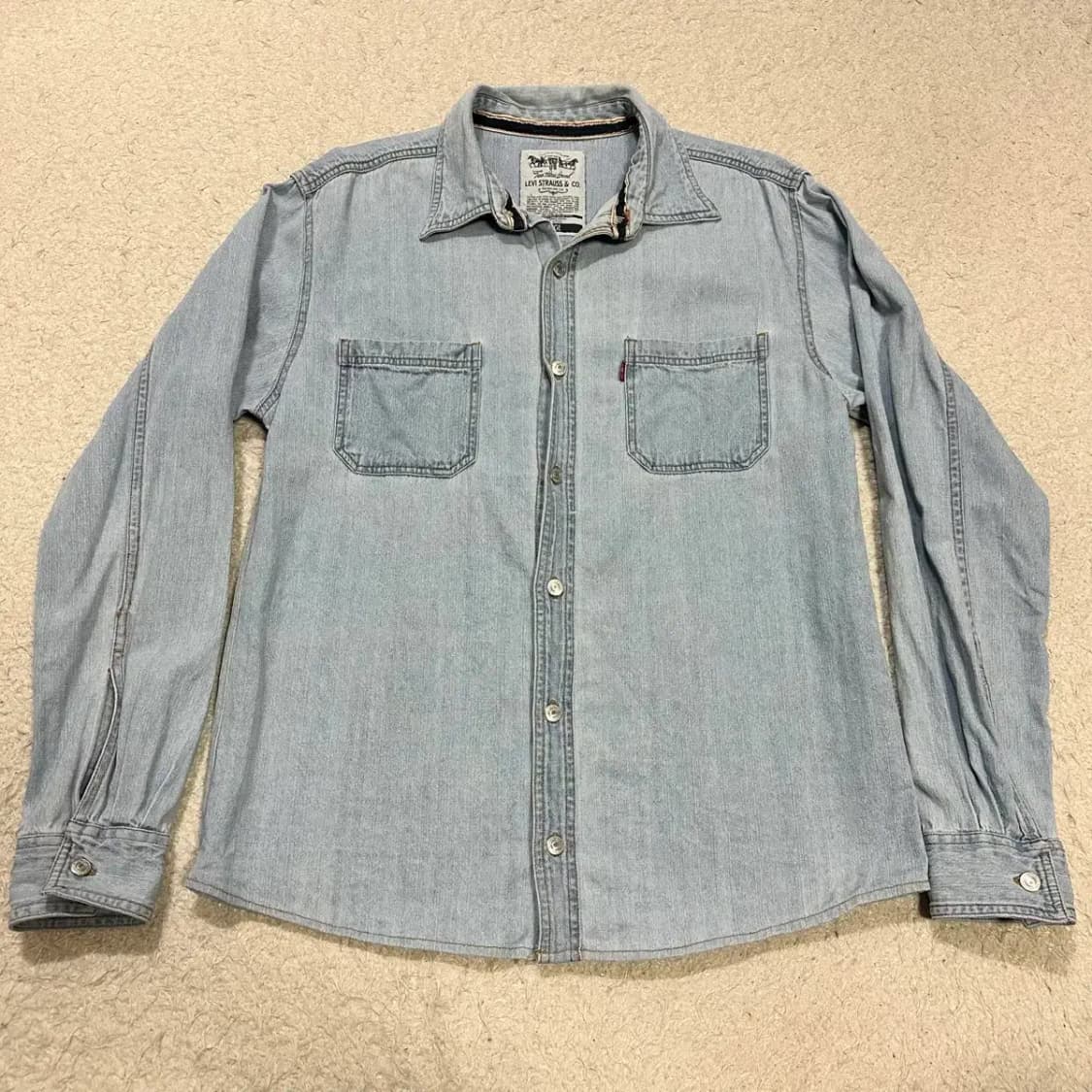리바이스 데님 셔츠 L 상품이미지1