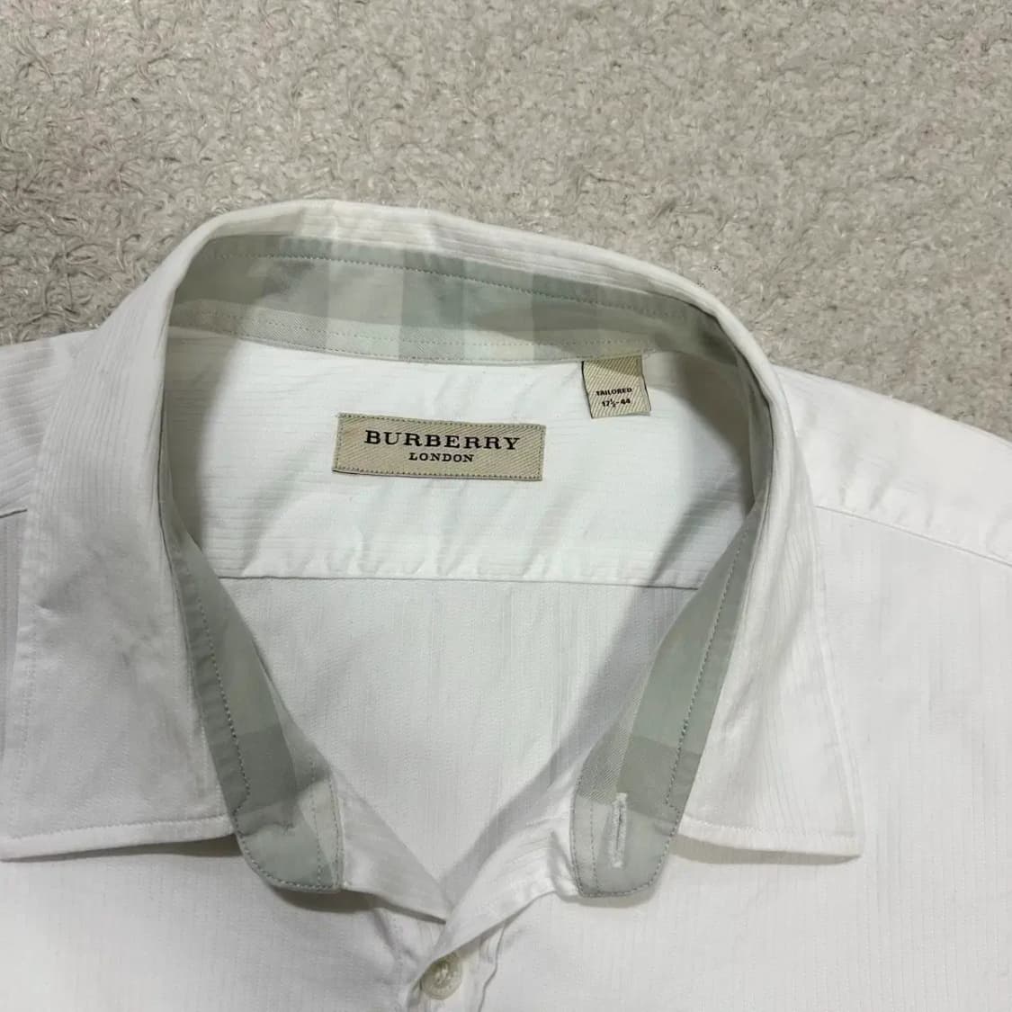 버버리 셔츠 화이트 상품이미지2