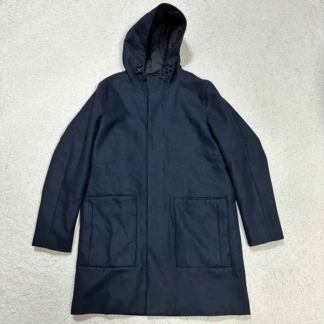 코스 모직 코트 네이비 48 상품이미지1