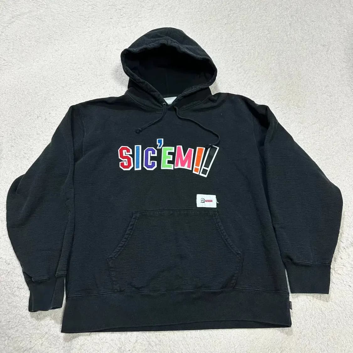 슈프림 더블탭스 후드티 기모 XL 상품이미지1