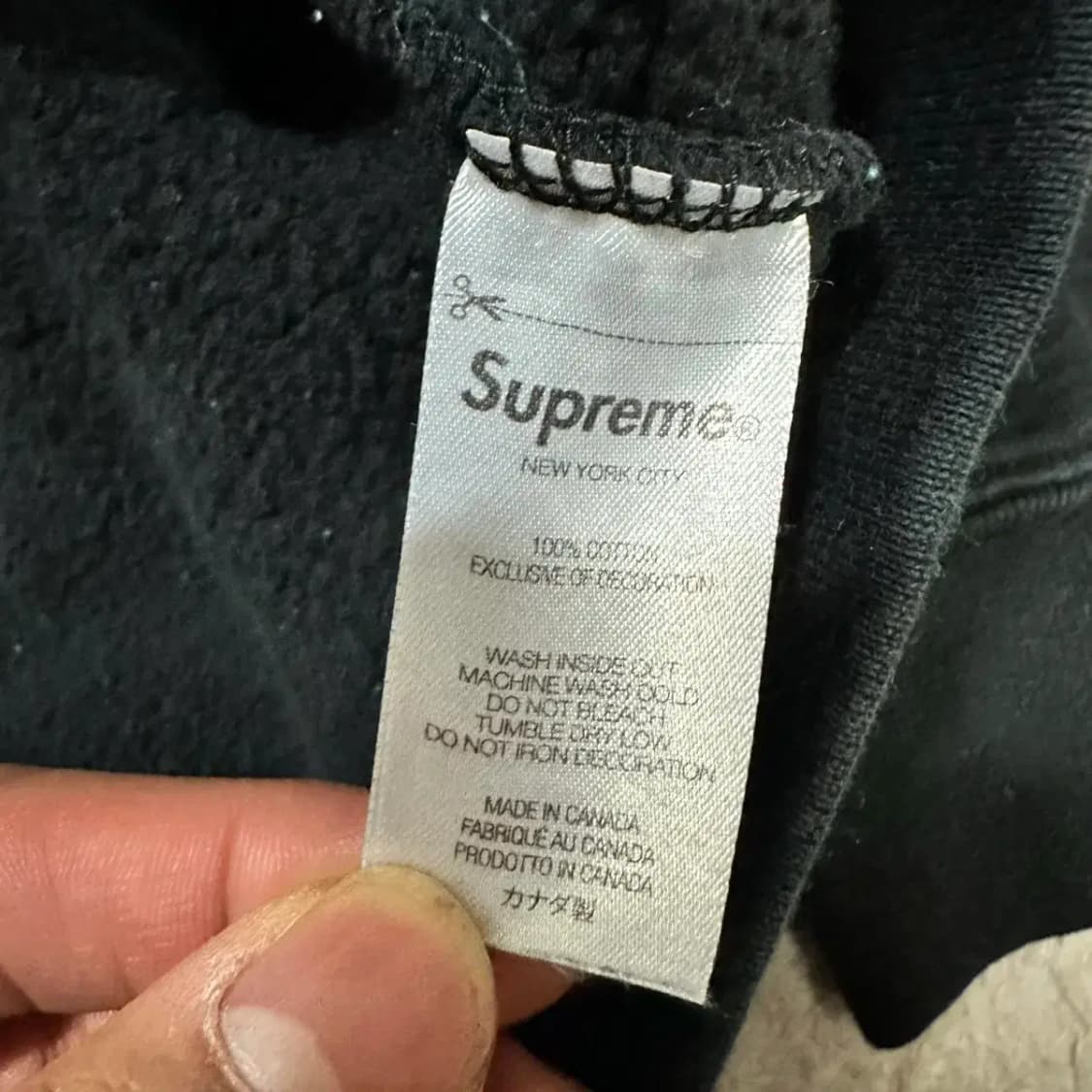 슈프림 더블탭스 후드티 기모 XL 상품이미지5