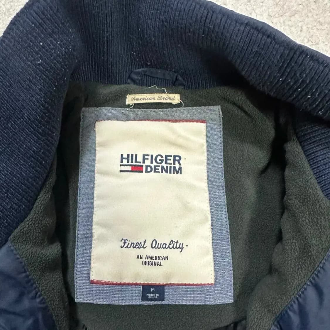 타미힐피거 점퍼 네이비 m 상품이미지3
