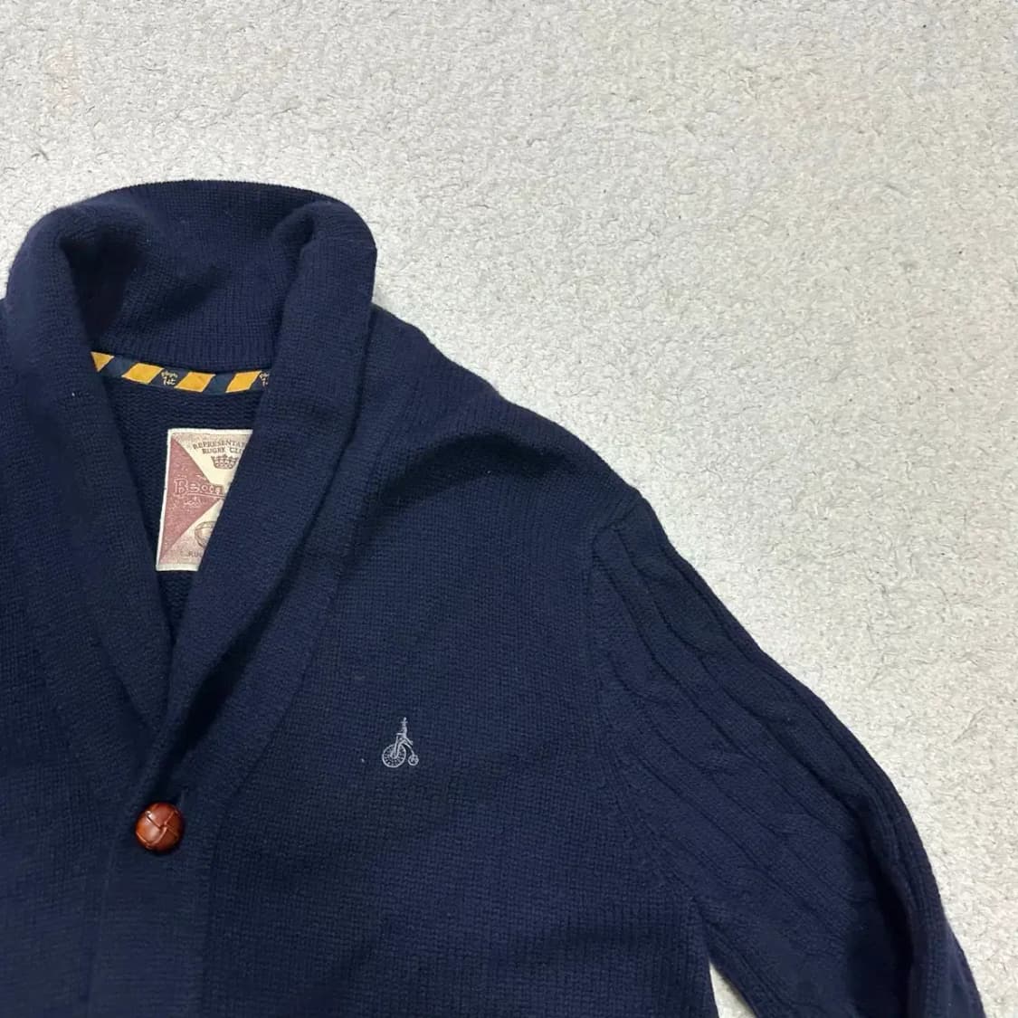 빈폴 가디건 네이비 106 상품이미지2