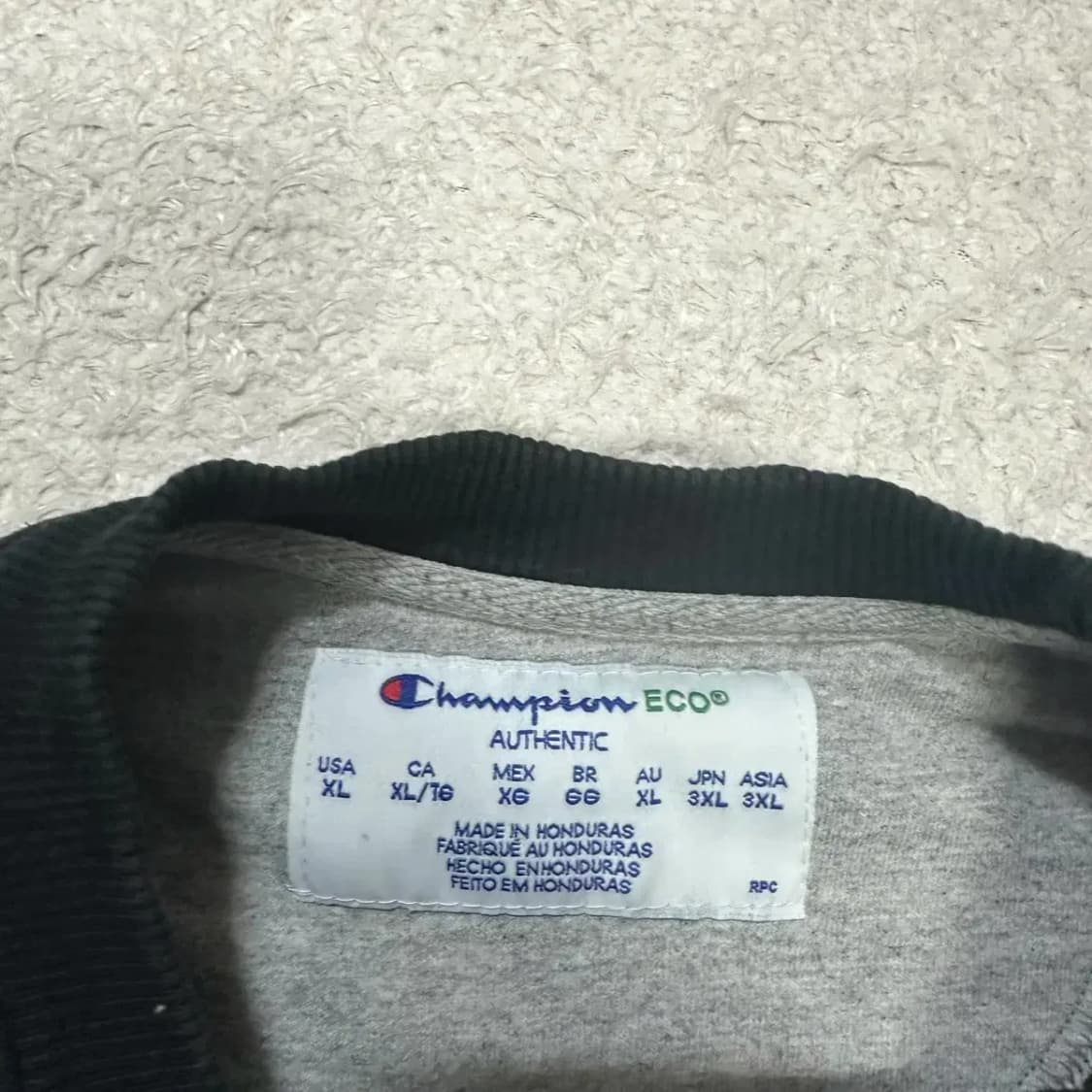 챔피온 맨투맨 기모 상품이미지3