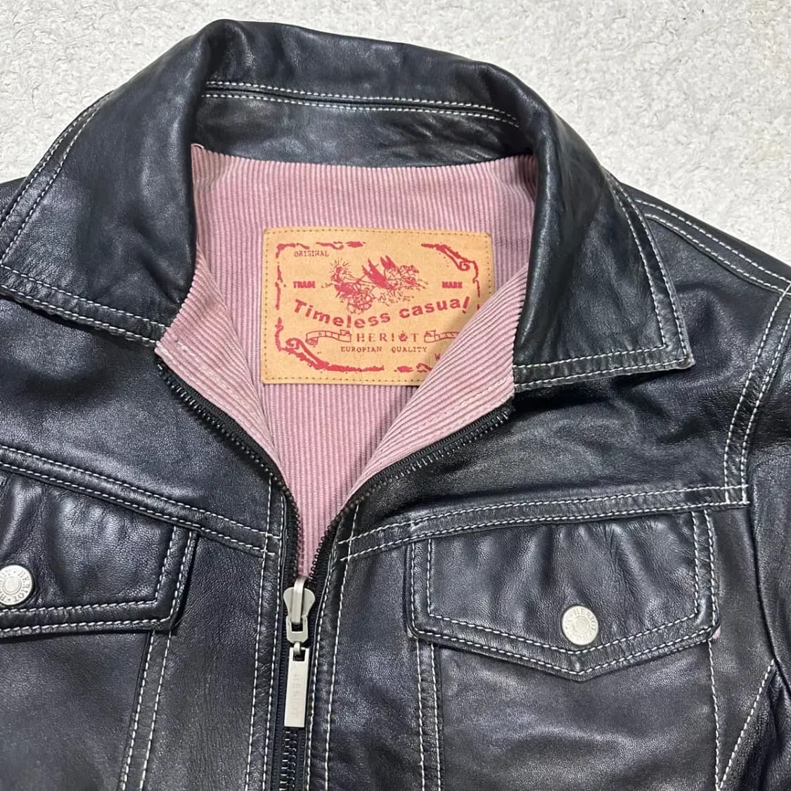 HERIOT 양가죽 코듀로이 양면 자켓 여성 91 상품이미지2