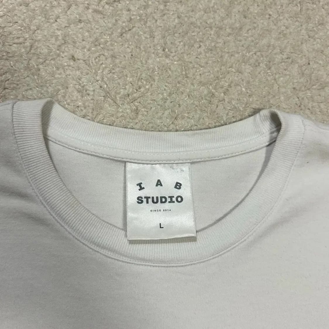 아이앱스튜디오 반팔티 화이트 상품이미지4