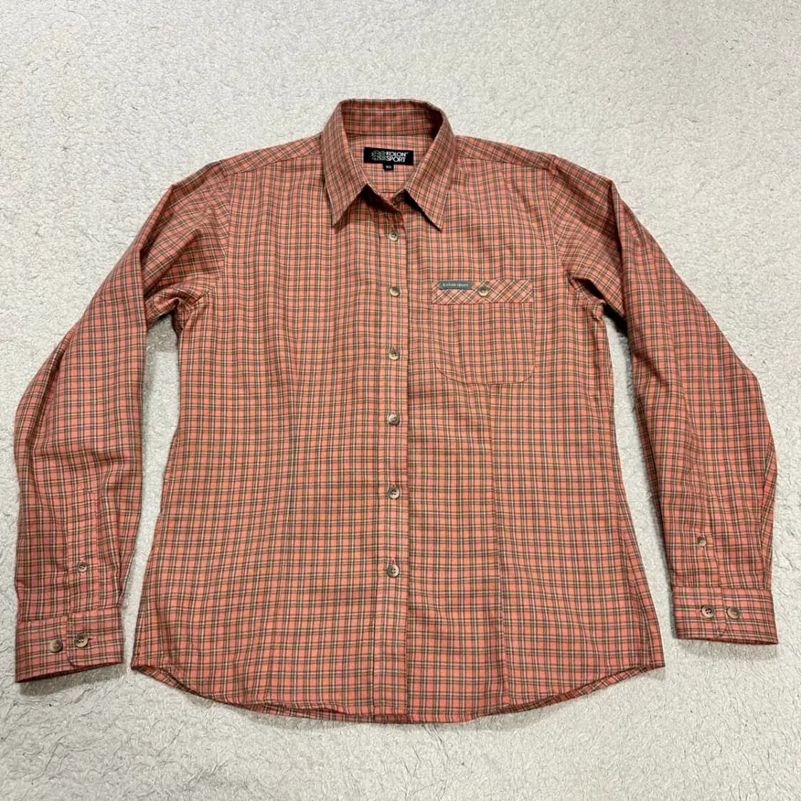 코오롱스포츠 셔츠 체크 여성 95 상품이미지1