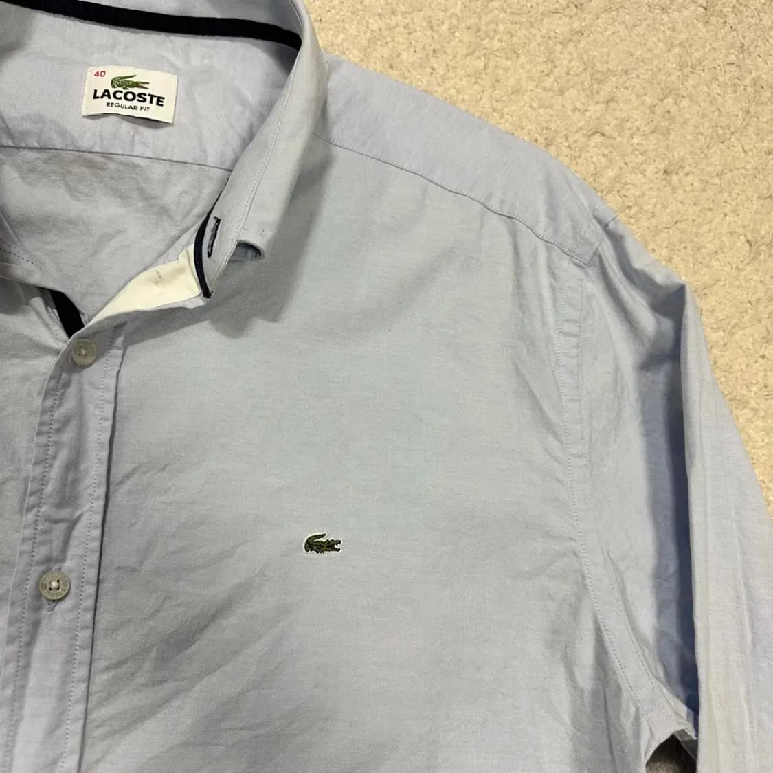 라코스테 셔츠 솔리드 40 상품이미지2