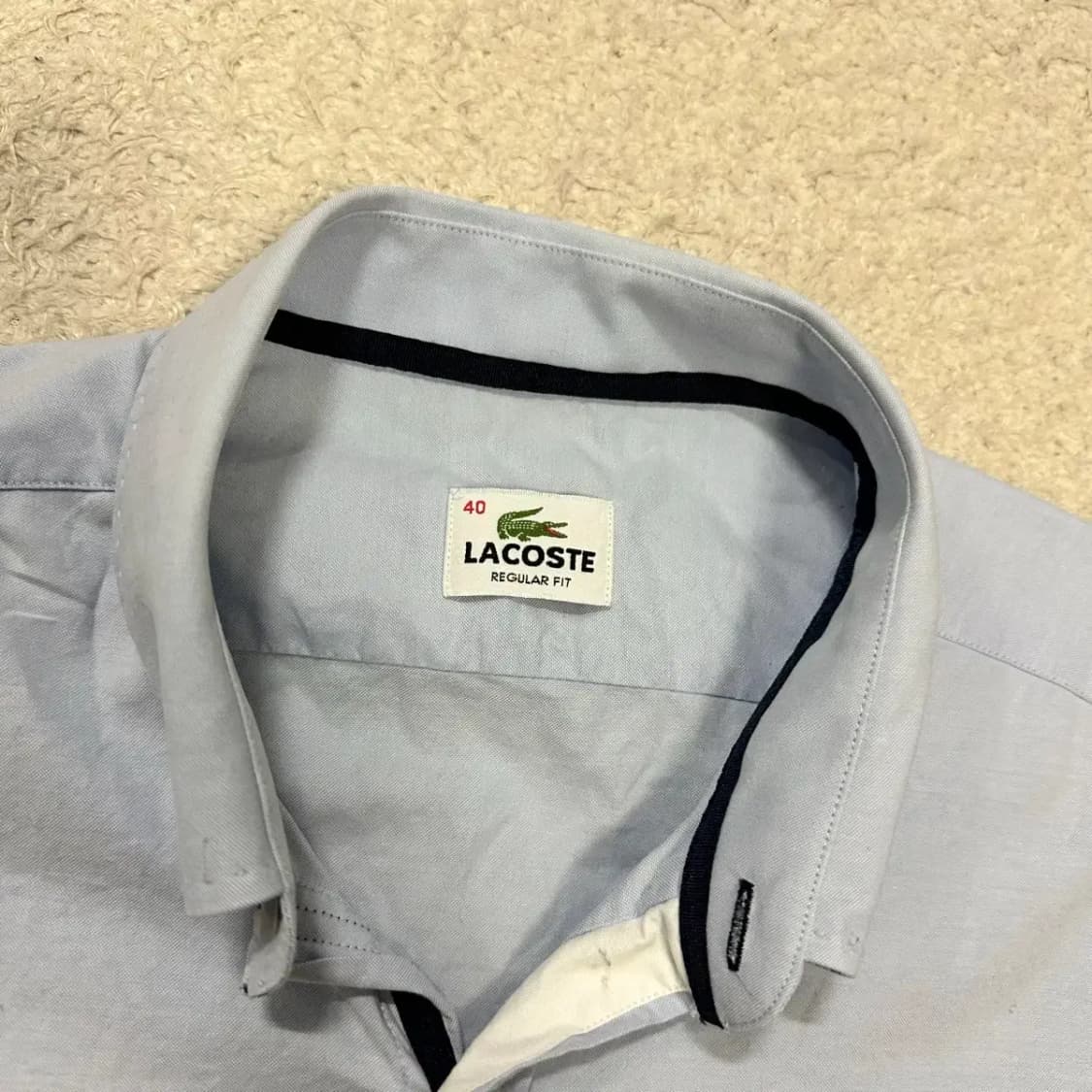 라코스테 셔츠 솔리드 40 상품이미지3
