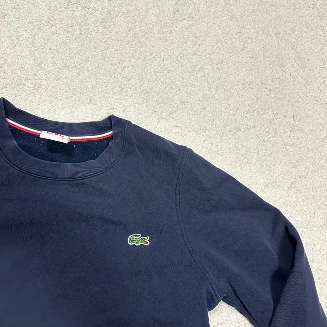 라코스테 맨투맨 네이비 3 상품이미지3