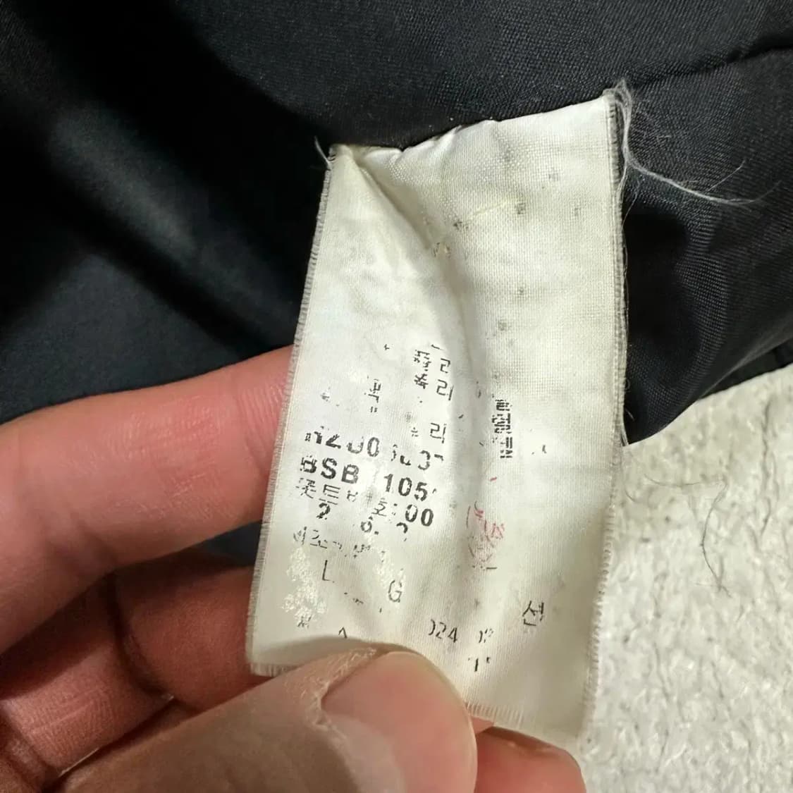 헤지스 조끼 블랙 105 상품이미지4